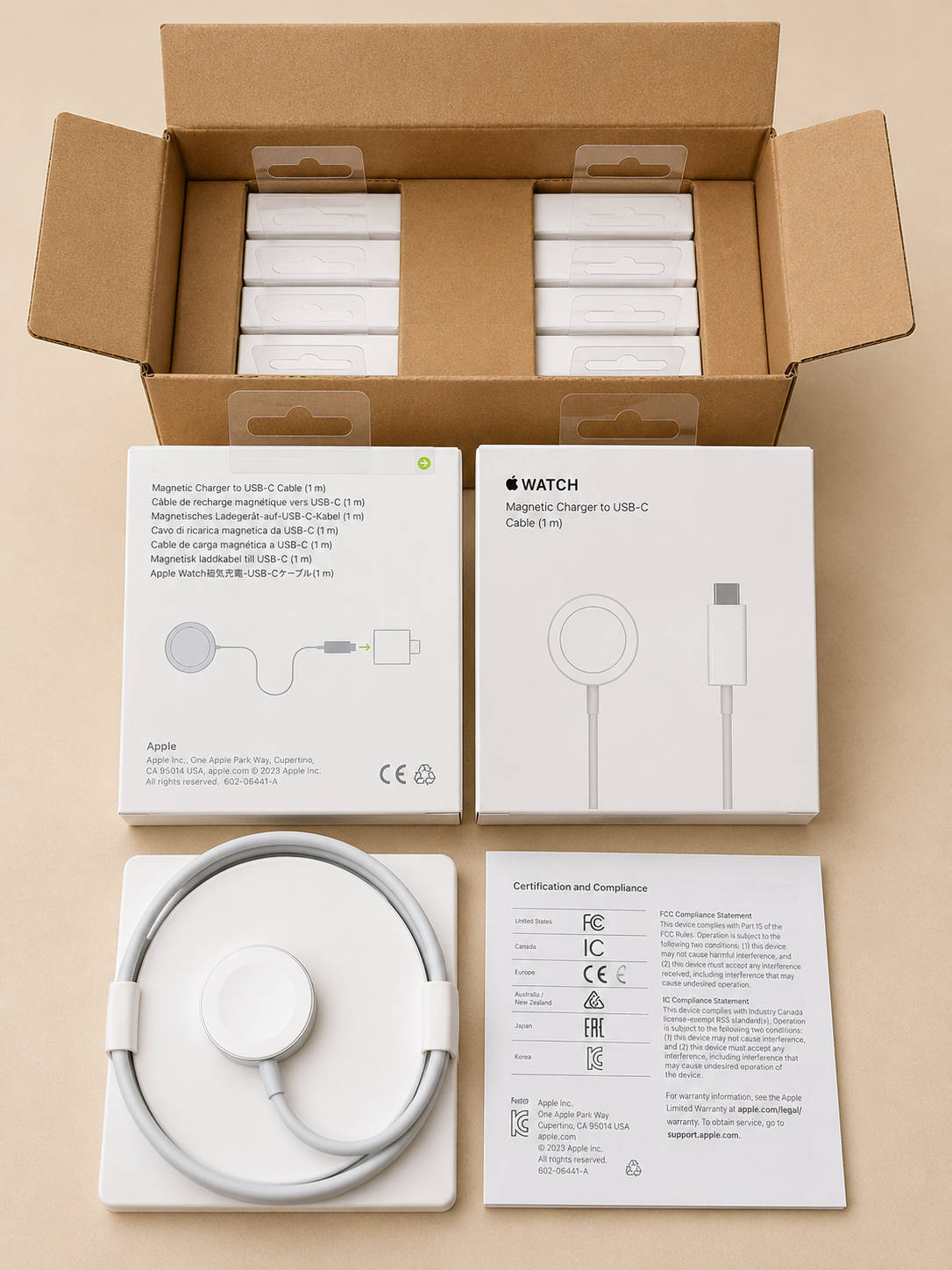ChatGPT Image Aug 27, 2026, 03_50_38 PM Apple Watch Magnetic Charging to USB-C Cable 1m | Wireless Magnetic Charger | USB-C Charging Cable for Apple Watch - Image 1