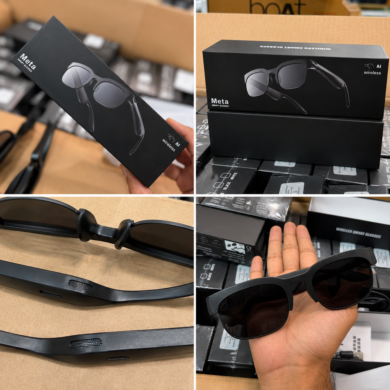 ChatGPT Image Aug 28, 2026, 12_25_07 AM Meta Smart Glasses Wireless Smart Eyewear | Built-In Speakers & Microphones | Hands-Free Audio & Calls | Stylish Sunglasses - Image 1