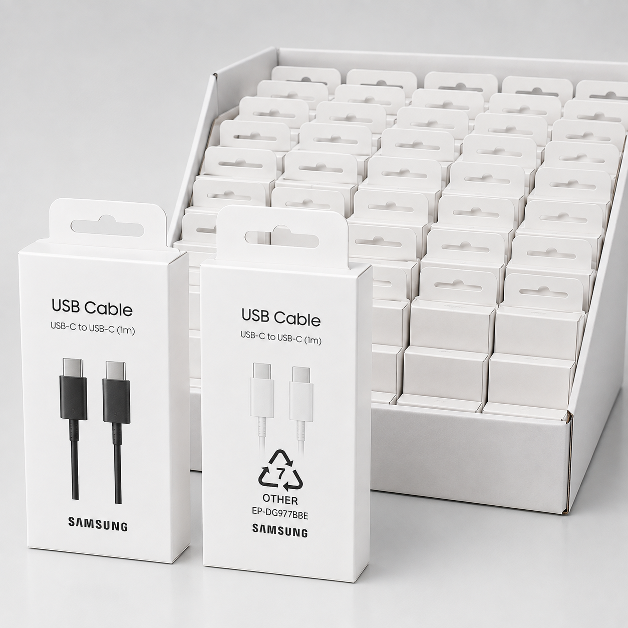 ChatGPT Image Aug 6, 2026, 09_23_24 PM Samsung USB-C to USB-C 1M Charging Cable - Image 1