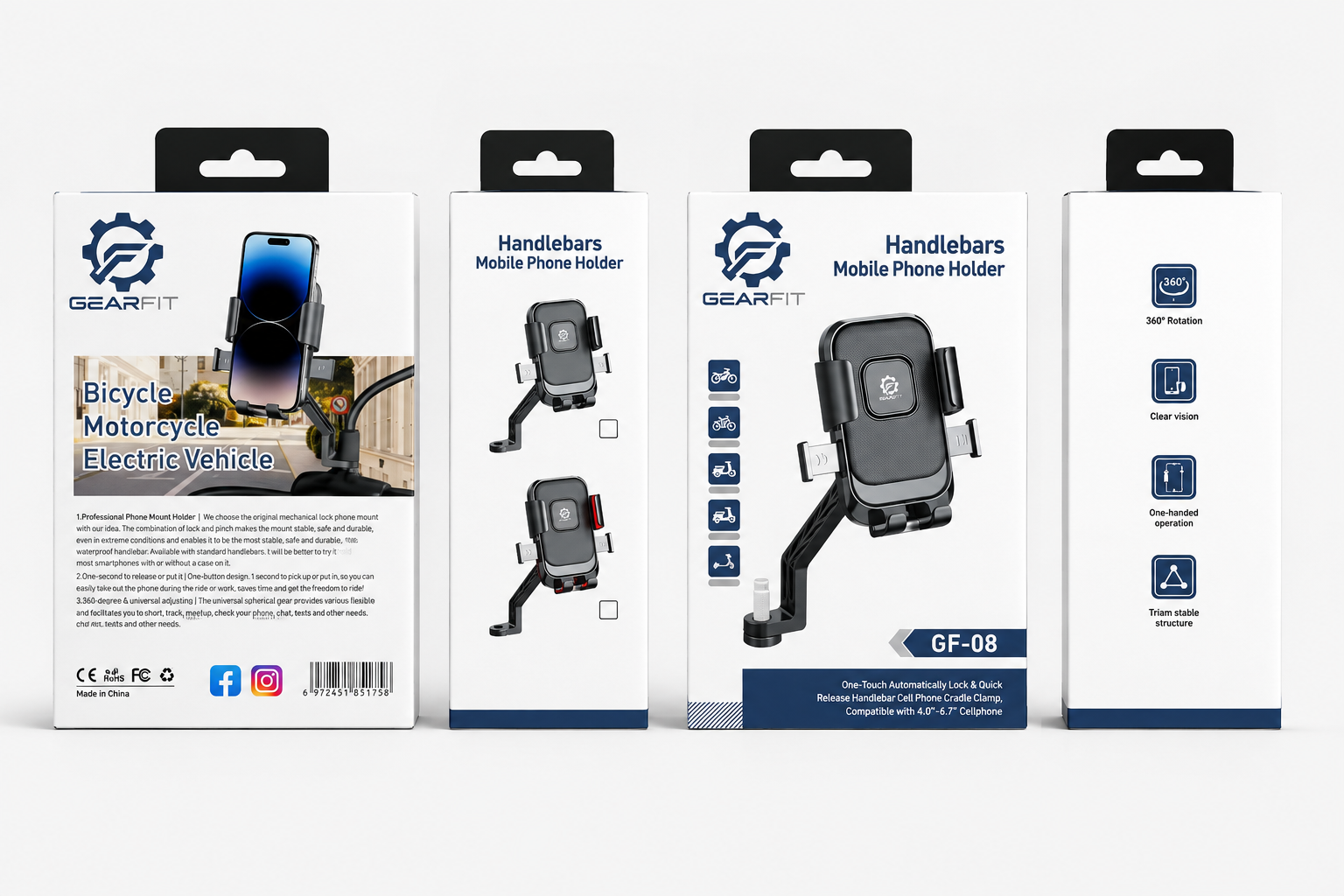 ChatGPT Image Aug 6, 2026, 09_38_26 PM Gearfit GF-08 Handlebar Mobile Phone Holder - Image 1