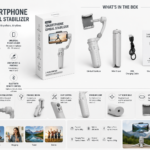 3-Axis Foldable Smartphone Gimbal Stabilizer