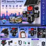Solar 4G PTZ Smart Security Camera