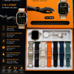 Ultra 3 Smart Watch 7 Strap Set
