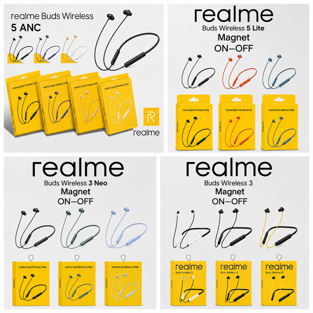 ChatGPT Image Aug 7, 2026, 07_51_21 PM Realme Buds Wireless Neckband Earphones | Bluetooth 5.3 | Magnetic Auto ON/OFF | ANC | Fast Charging - Image 1