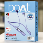 boAt Elegant Wireless Bluetooth Neckband Earphones | ENC Calling | Magnetic Auto ON/OFF | Voice Change | Long Battery Backup