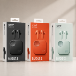 CMF by Nothing Buds 2 True Wireless Earbuds | Hi-Res Audio Wireless | ENC Calling | Bluetooth 5.4 | Low Latency | Touch Controls | Type-C Charging