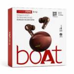 boAt Airdopes Prime 512 TWS Earbuds | Seamless Volume Swipe | 4 Mics with ENx Technology | Up to 50 Hours Playback | Volume Control | Selfie Control