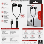 boAt BassHeads 100C Wired Earphones | Type-C In-Ear Earphones with In-Line Microphone & Controls