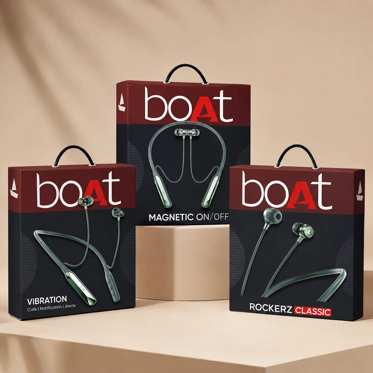 b-1 boAt Rockerz Classic Bluetooth Neckband Earphones - Image 1