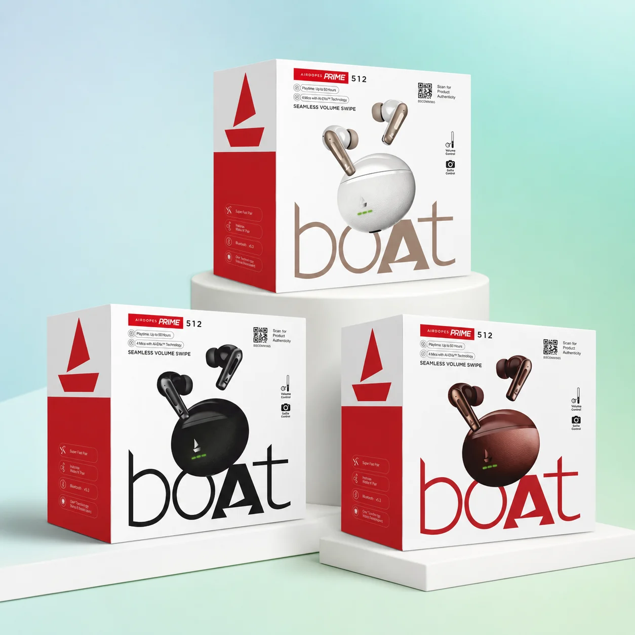 thumb boAt Airdopes Prime 512 TWS Earbuds - Image 1
