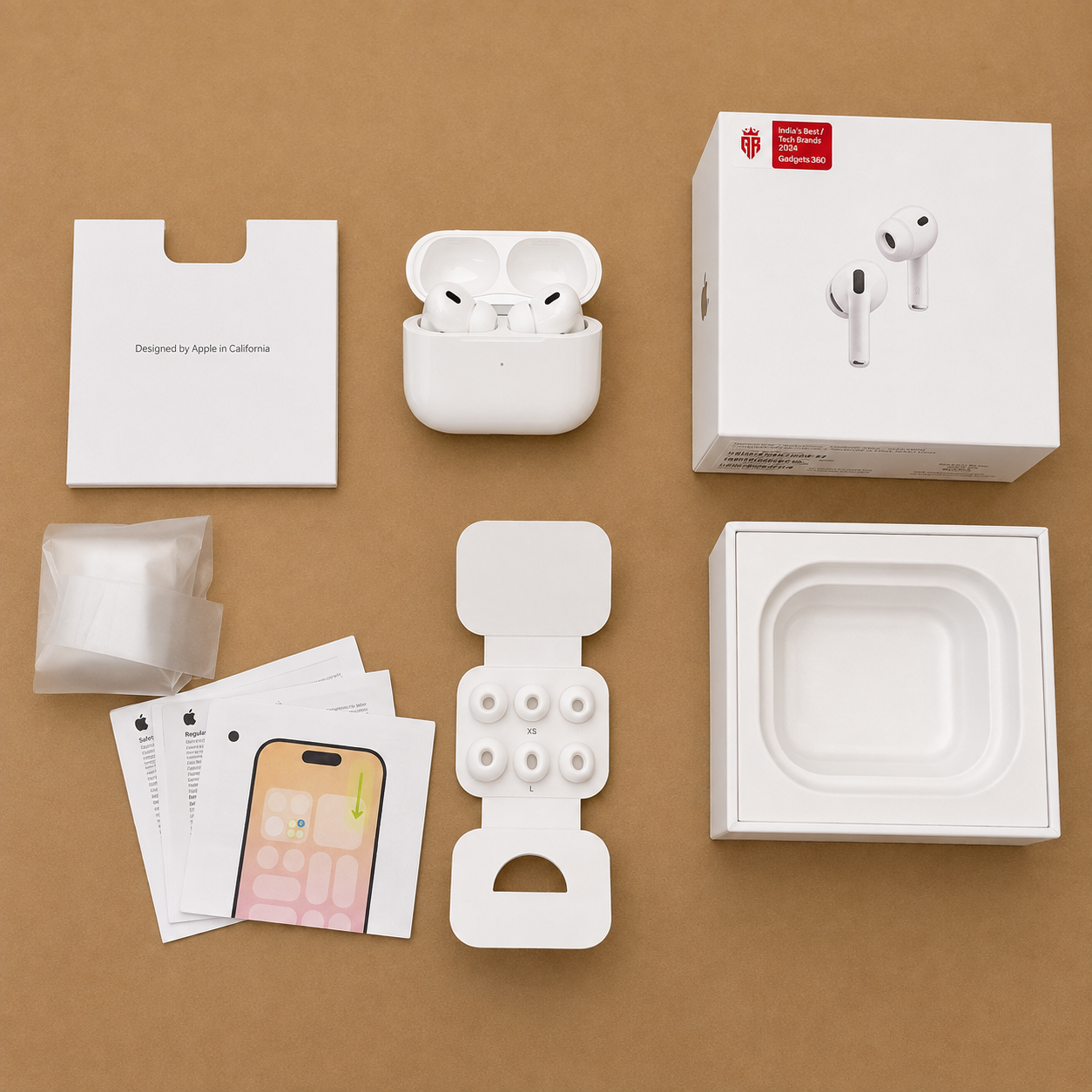 ChatGPT Image Sep 1, 2026, 08_00_19 PM Apple AirPods Pro 2nd Generation | True Wireless Earbuds | Active Noise Cancellation | MagSafe Charging Case - Image 1