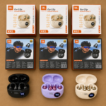 JBL K62 Ear Clip Sports Headphones | Wireless Earbuds with Charging Case | Digital Display | Multiple Colours
