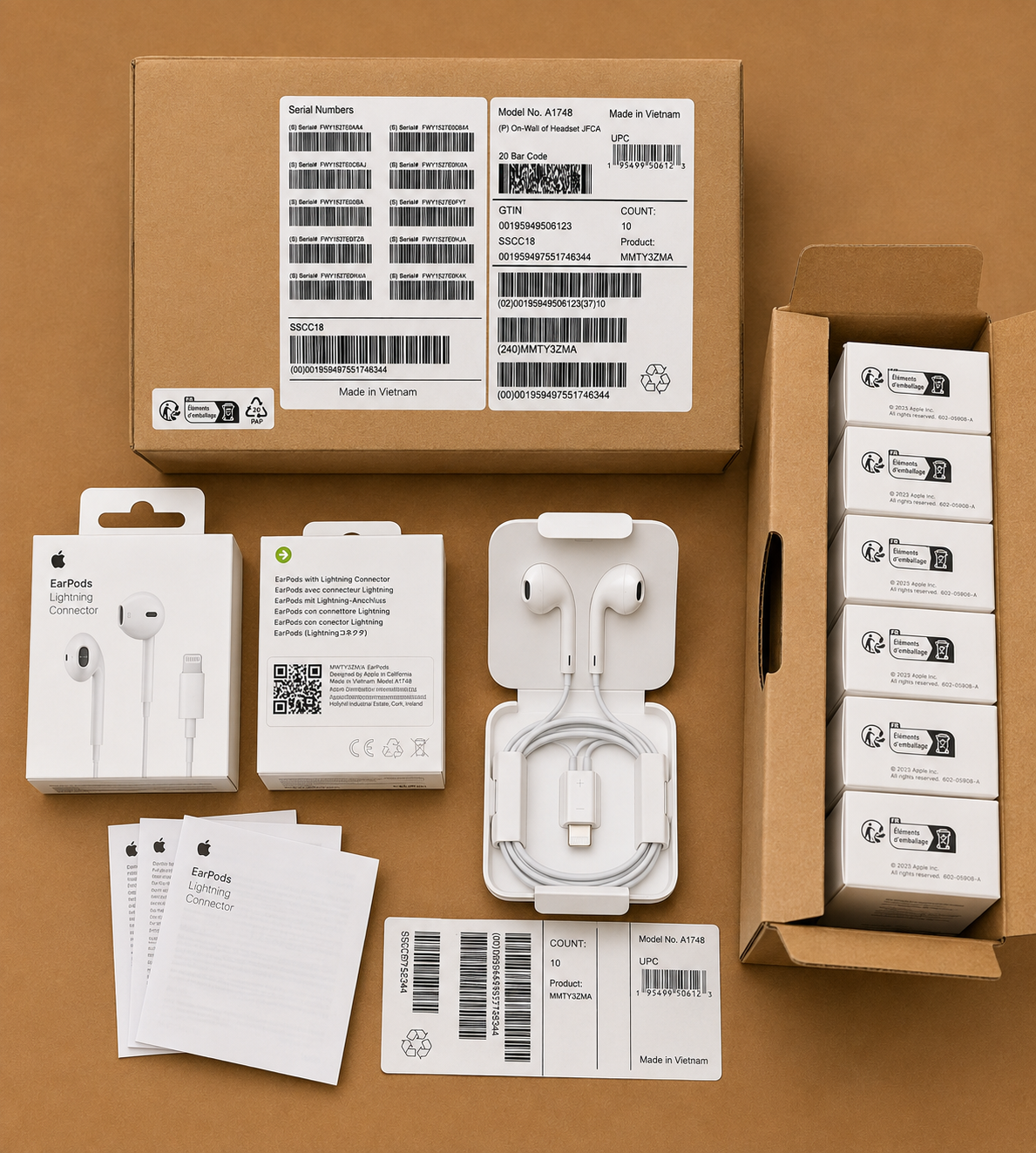 ChatGPT Image Sep 1, 2026, 08_19_01 PM Apple EarPods with Lightning Connector | Wired In-Ear Headphones | Built-In Microphone & Remote - Image 1