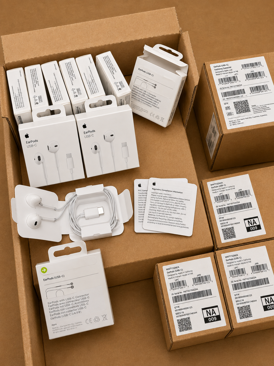 ChatGPT Image Sep 1, 2026, 08_26_16 PM Apple EarPods with USB-C Connector | Wired Earphones | Built-In Microphone & Remote | White - Image 1