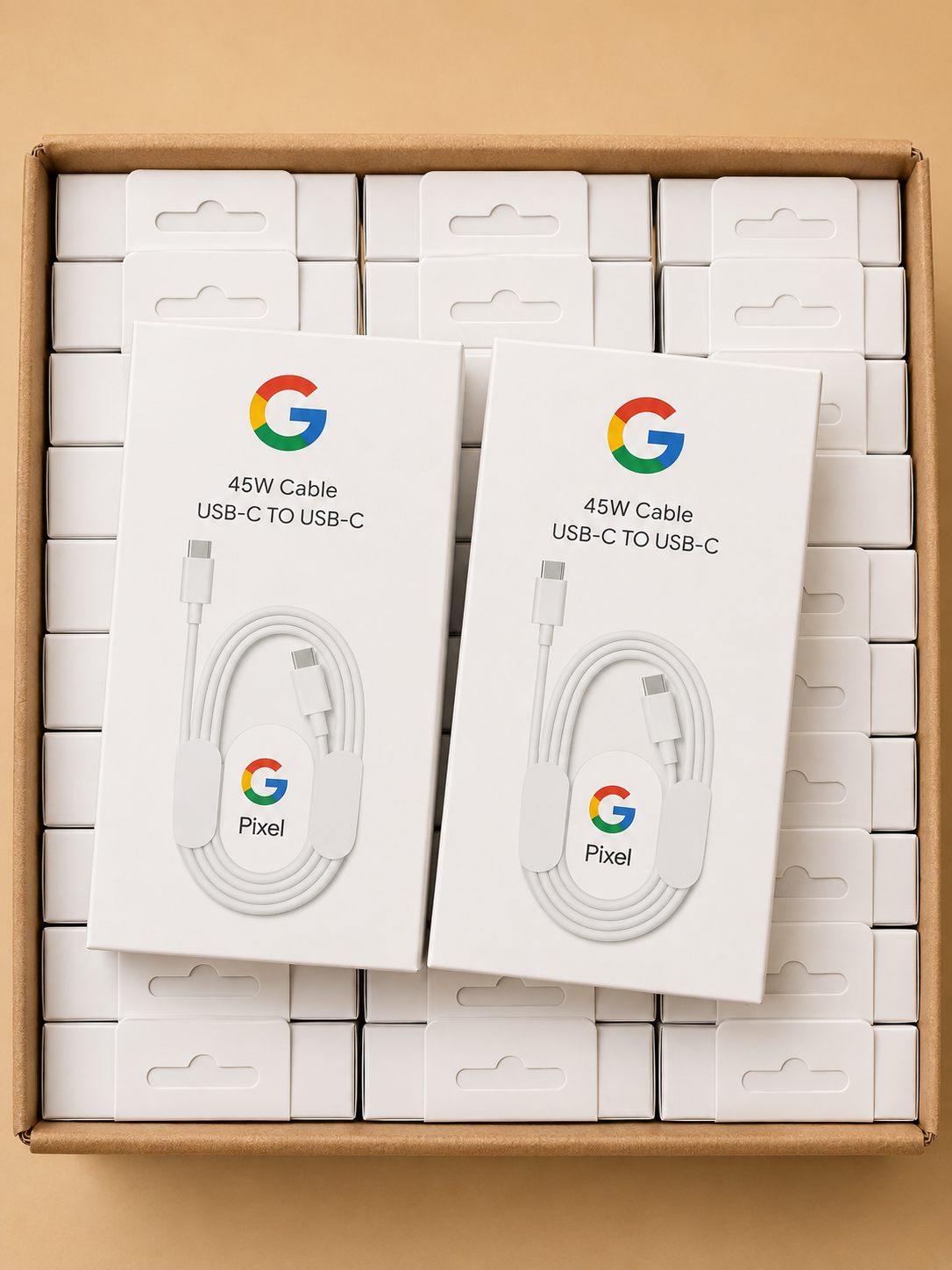 ChatGPT Image Sep 1, 2026, 08_55_02 PM Google Pixel 45W USB-C to USB-C Cable | Fast Charging & Data Cable - Image 1