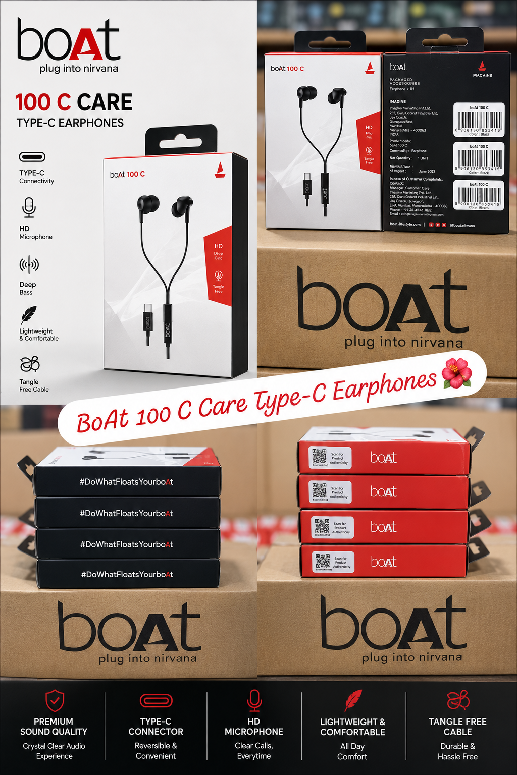 ChatGPT Image Sep 2, 2026, 02_19_20 PM boAt Bassheads 100C Wired Earphones | Type-C In-Ear Earphones with Mic - Image 1